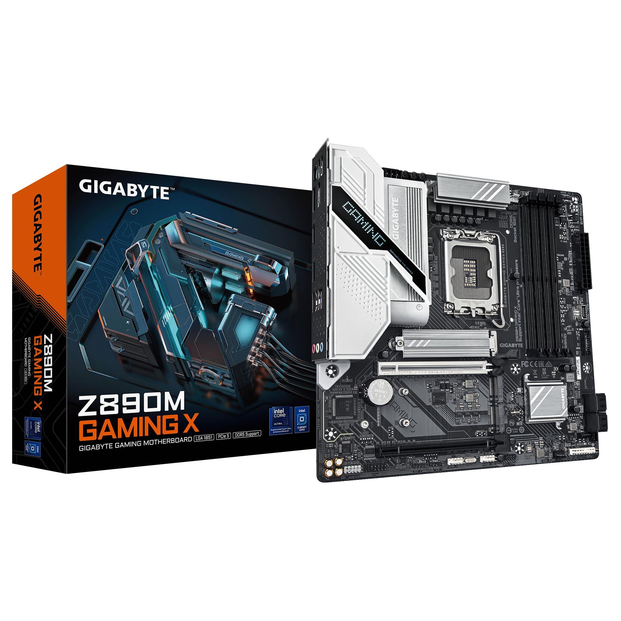 Gigabyte Z890m Gaming   Micro Atx Lga1851 Sokkel Intel Z890 Express