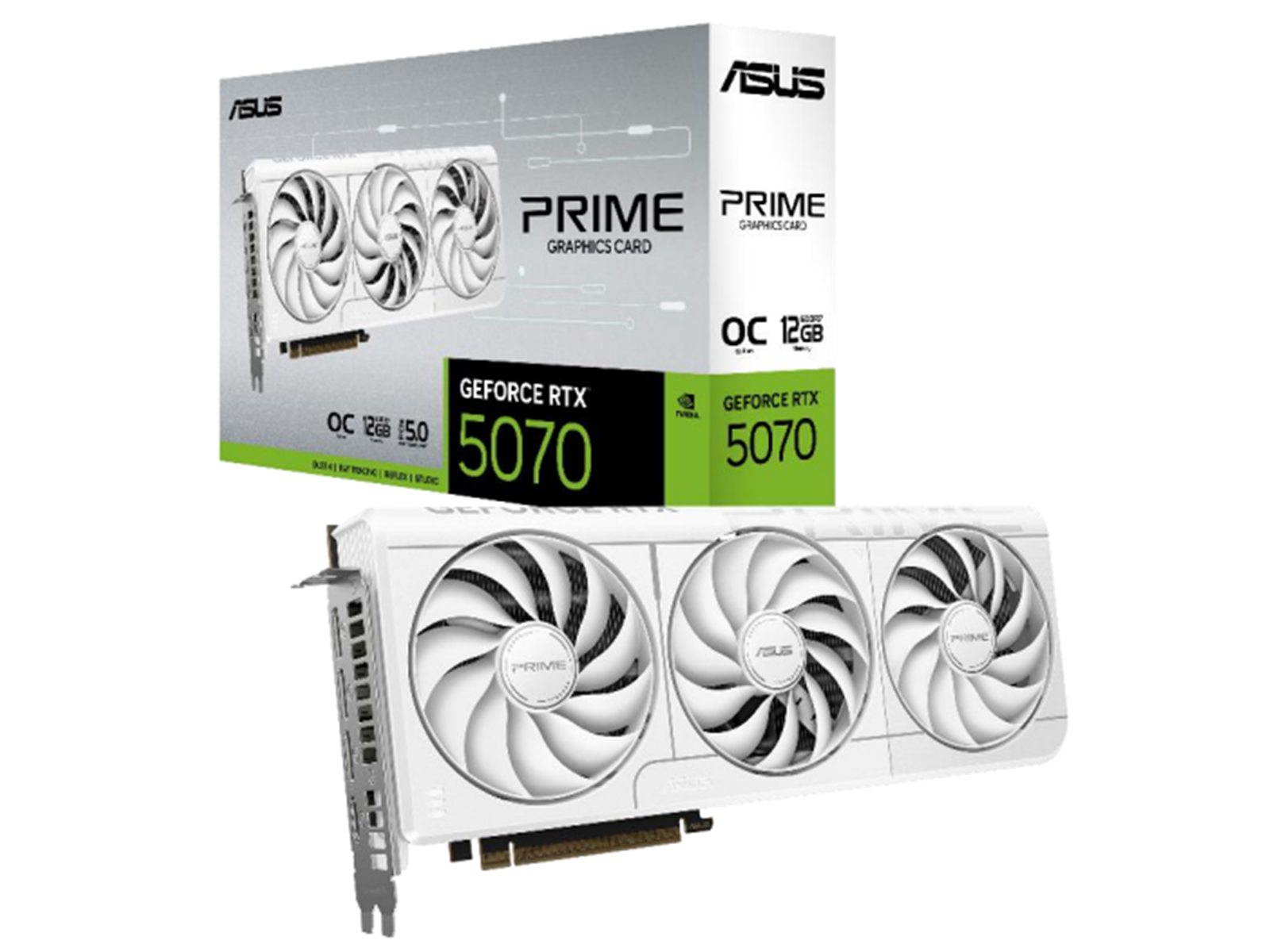 Gk Asus Pcie Prime-rtx5070-o12g-white Grafikkort Geekd Dk