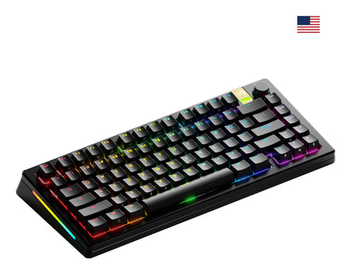 Glorious Gaming Gmmk   Pro He 75  Prebuilt Sort Tastatur Geekd Dk
