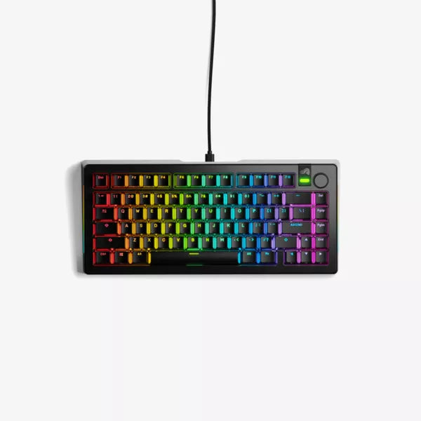Glorious Gmmk   Pro 75  Prebuilt Wired Sort Nd Tastatur Geekd Dk