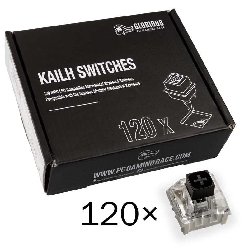 Glorious Kailh Box Sort Switches  120 Stk  Tastatur Switch Geekd Dk