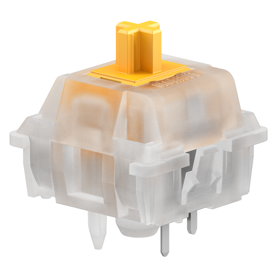 Glorious Mekaniske Switches  36 Stk  Panda Silent  Taktil  50g Tastatur Switch Geekd Dk