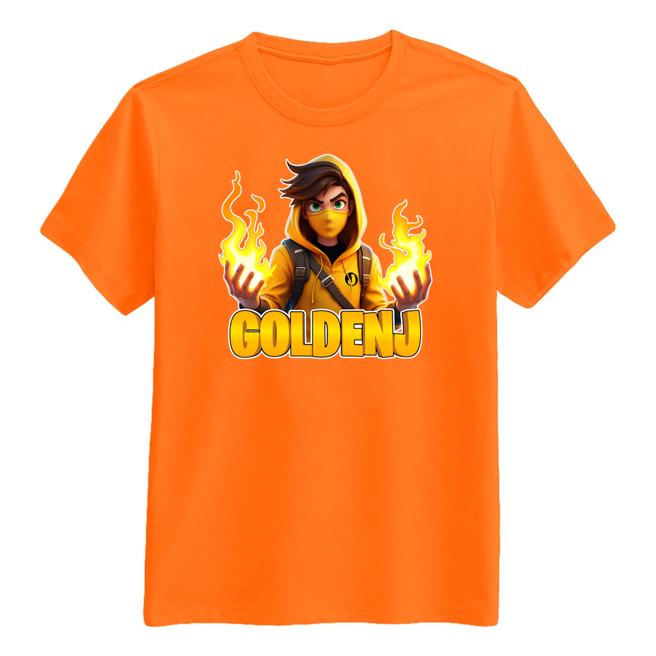 Goldenj Flamme Tee Orange    -