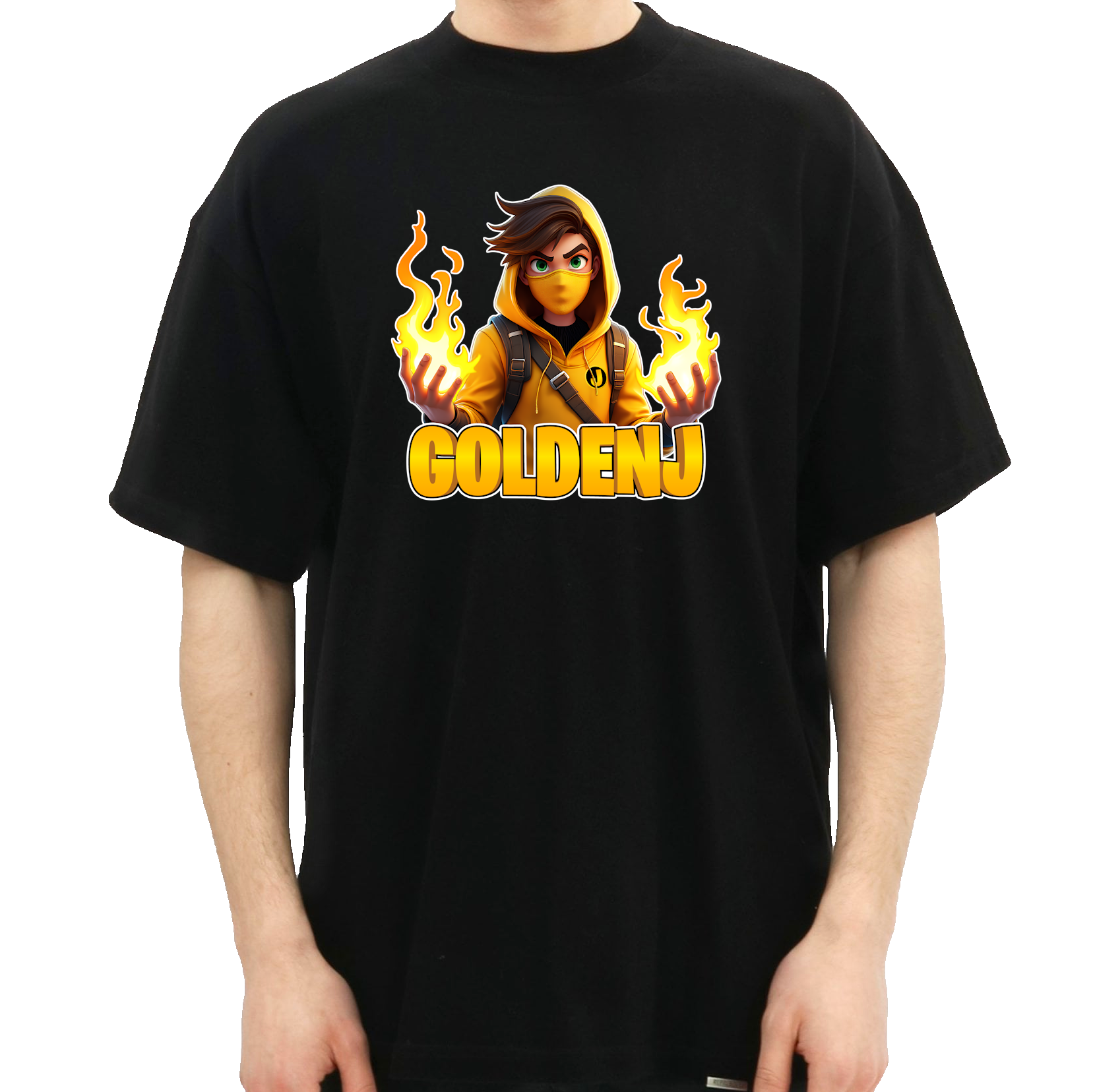 Goldenj Flamme Tee    -