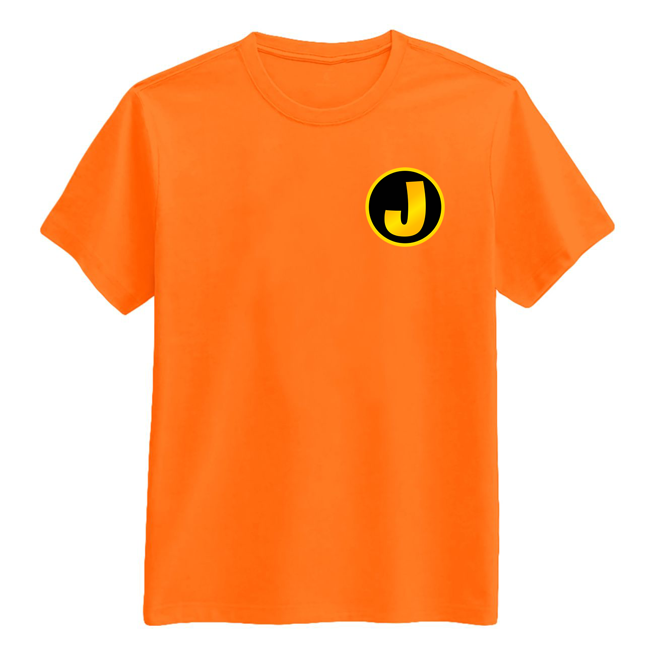 Goldenj Logo Tee Orange    -