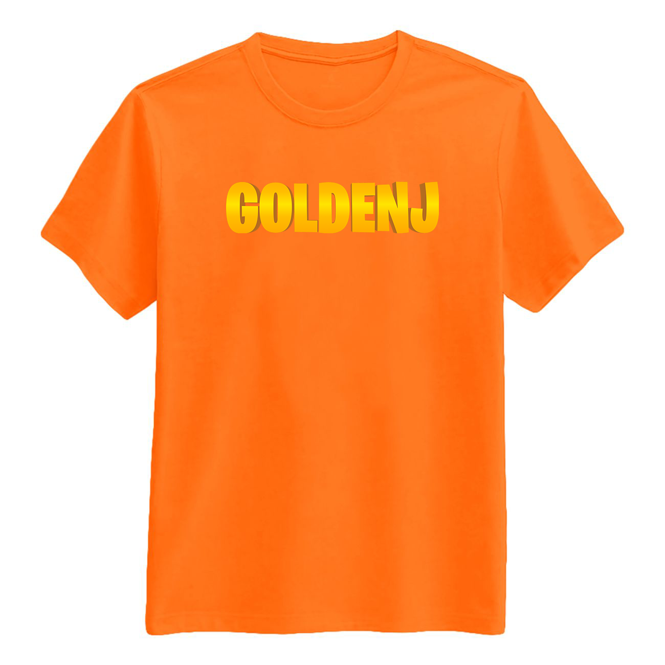 Goldenj Tee Orange    -