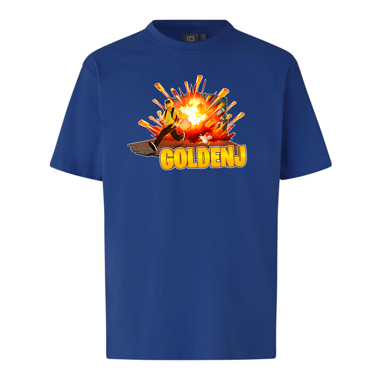 Goldenj Vault Tee Blå    -