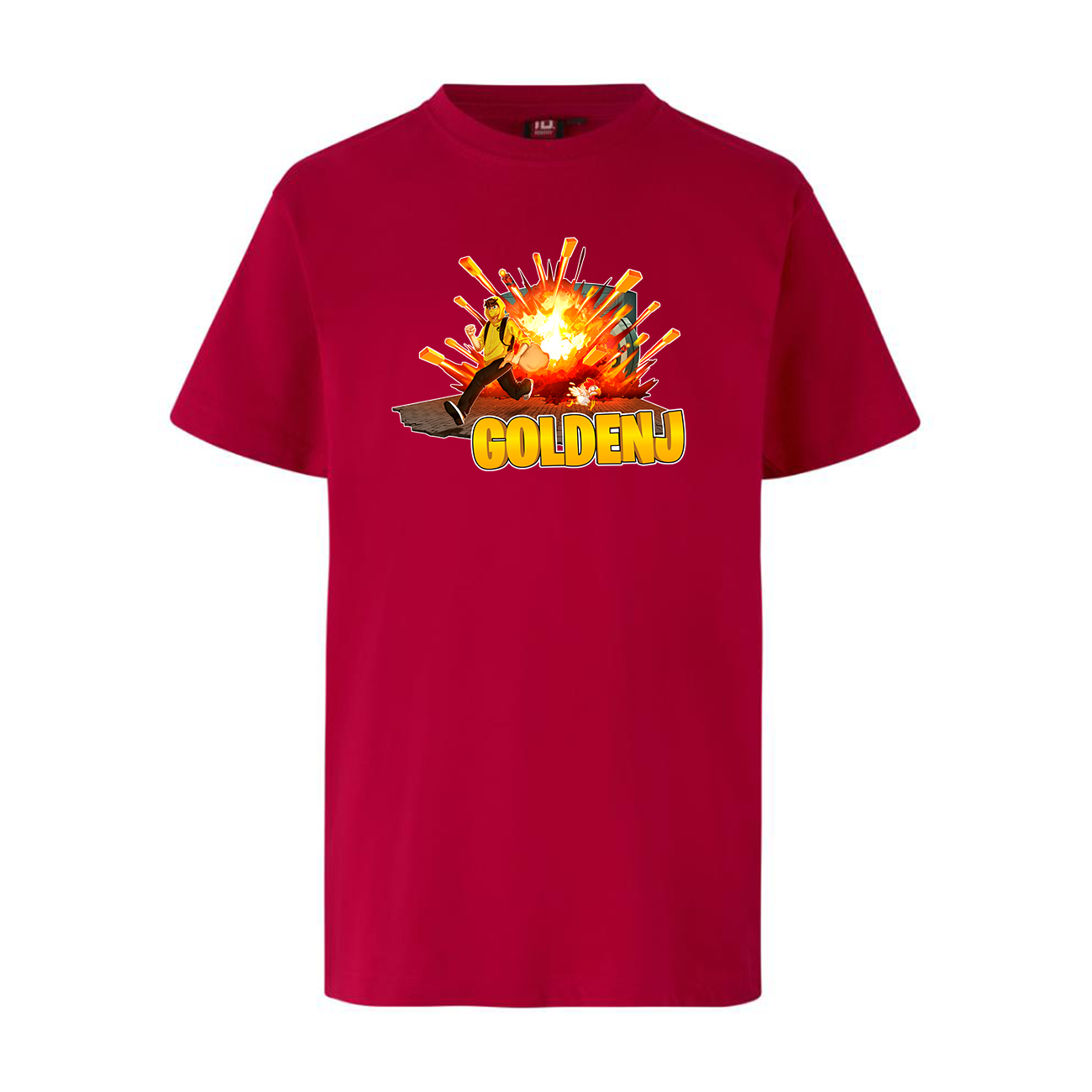 Goldenj Vault Tee Rød    -