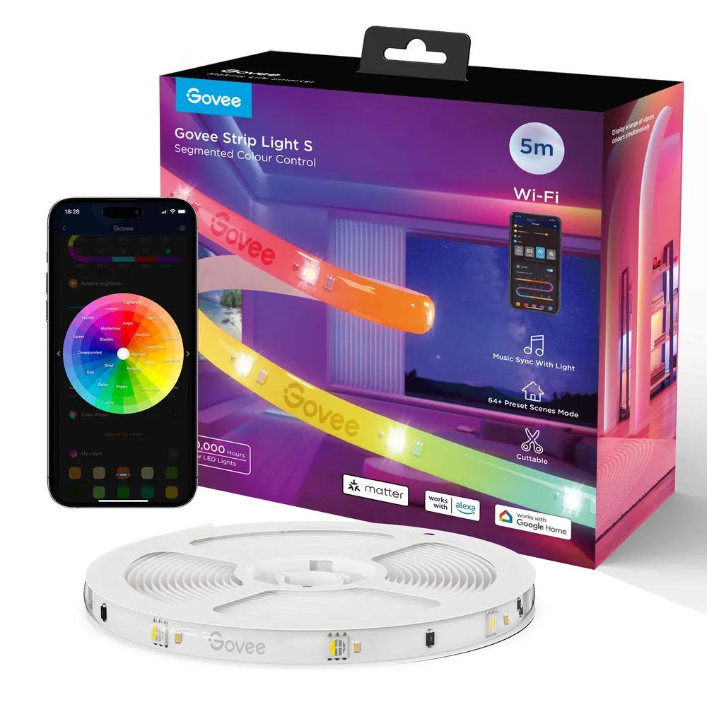 Govee H612a Intelligent Led Lysstrip Wifi Bluetooth     Geekd Dk