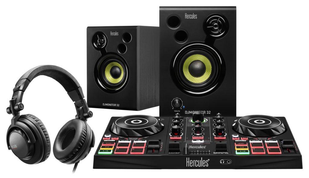Hercules Djlearning Kit Mk2 Dj Mixer Bundle Geekd Dk
