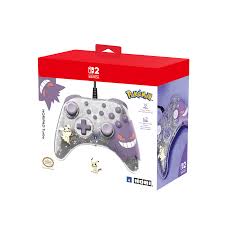 Hori Horipad For Switch    Gengar   Mimikyu  Purple Controller Geekd Dk