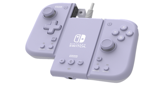 Hori Split Pad Compact Attachment Set  Lavender