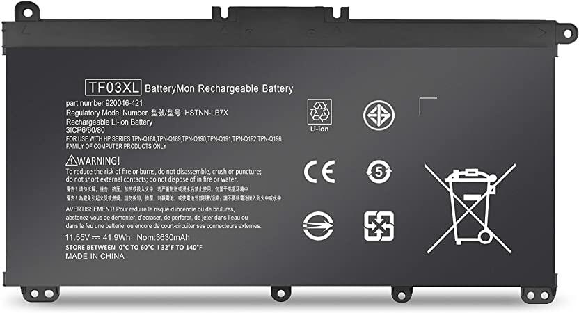 Hp Tf03  Batteri Kompatibelt
