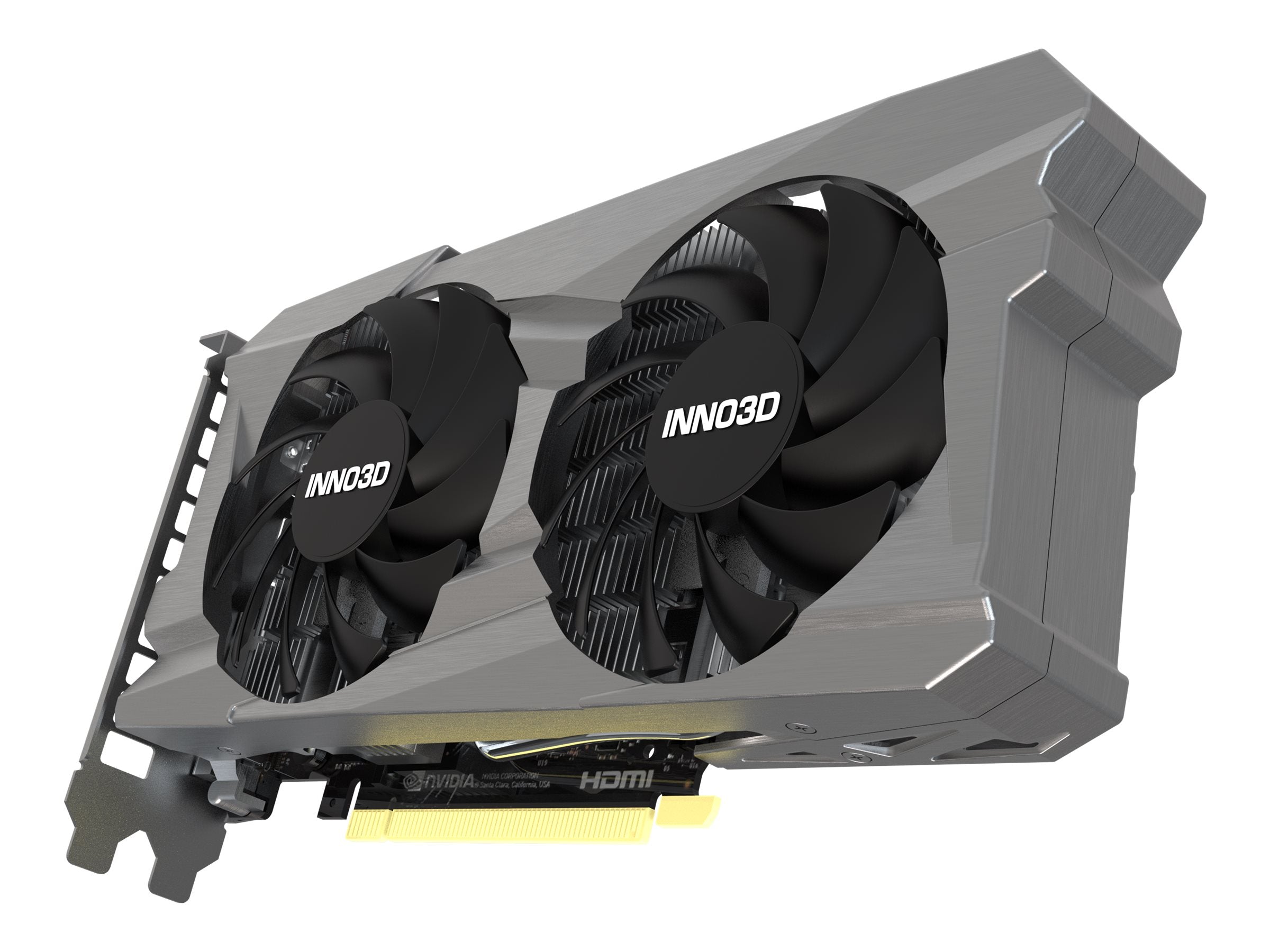 Inno3d Geforce Rtx 3050 V2 Twin X2 6gb Gddr6 Grafikkort Geekd Dk
