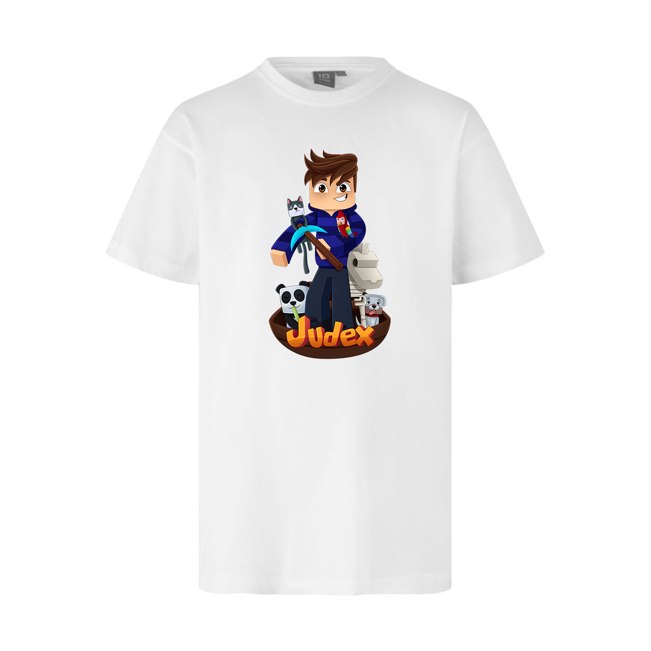 Judex Dyrenes Konge Tee Hvid  -shirt Geekd Dk