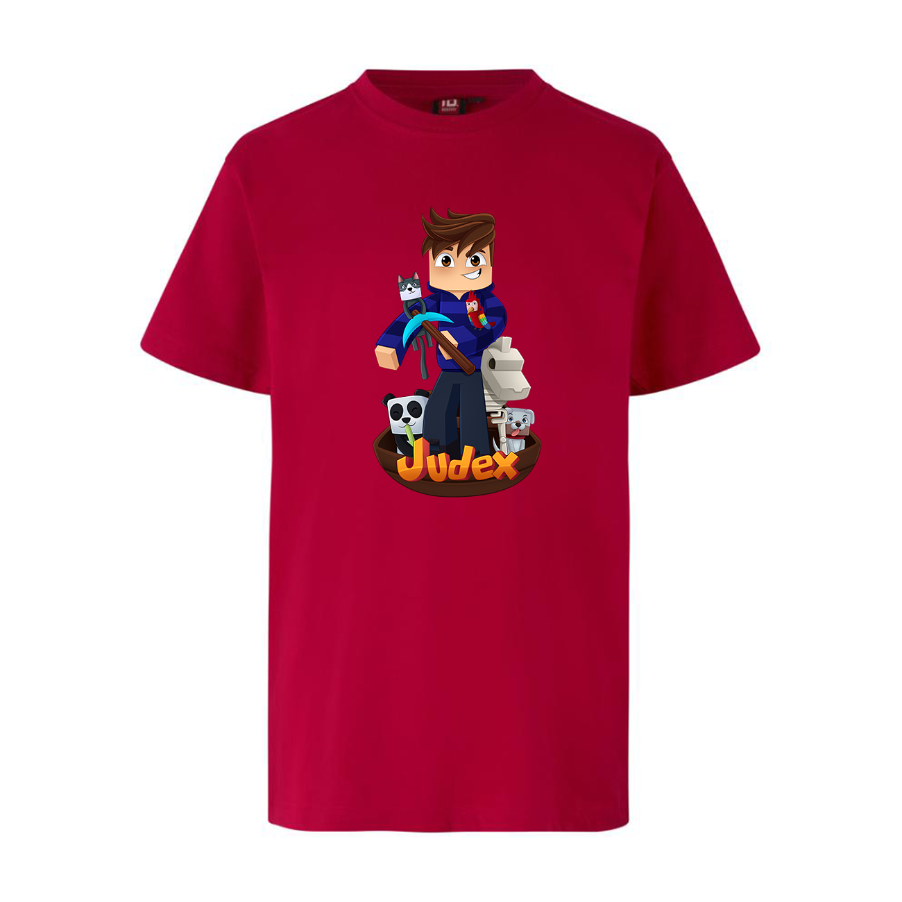 Judex Dyrenes Konge Tee Rød  -shirt Geekd Dk