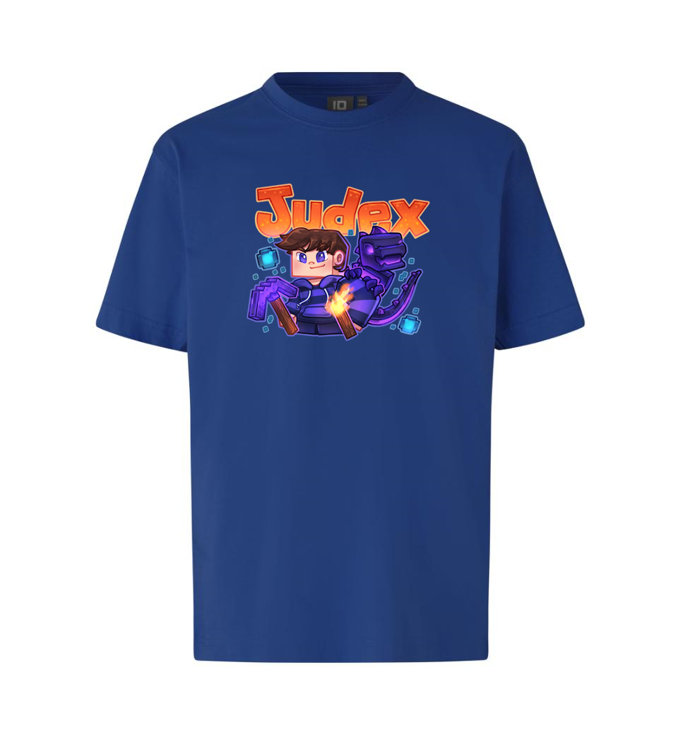 Judex Ender-dino Tee Blå    -