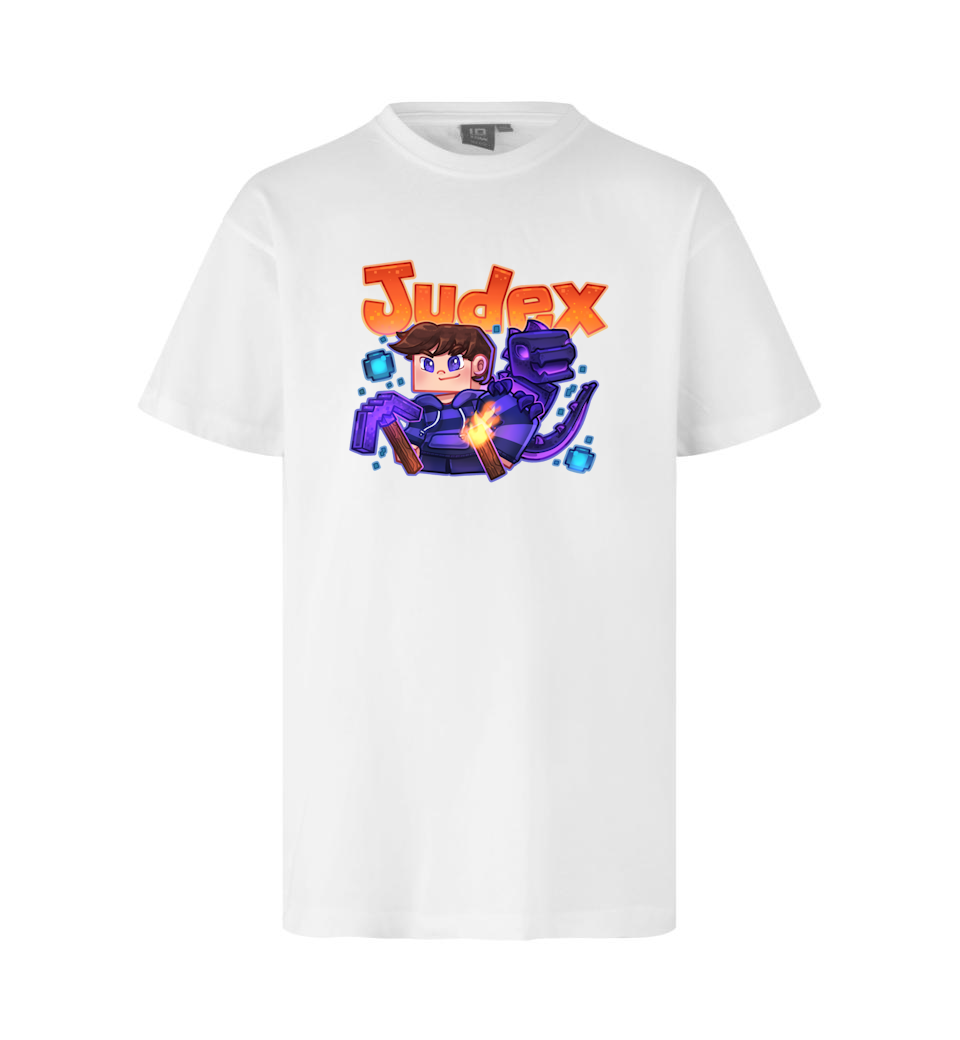 Judex Ender-dino Tee Hvid    -