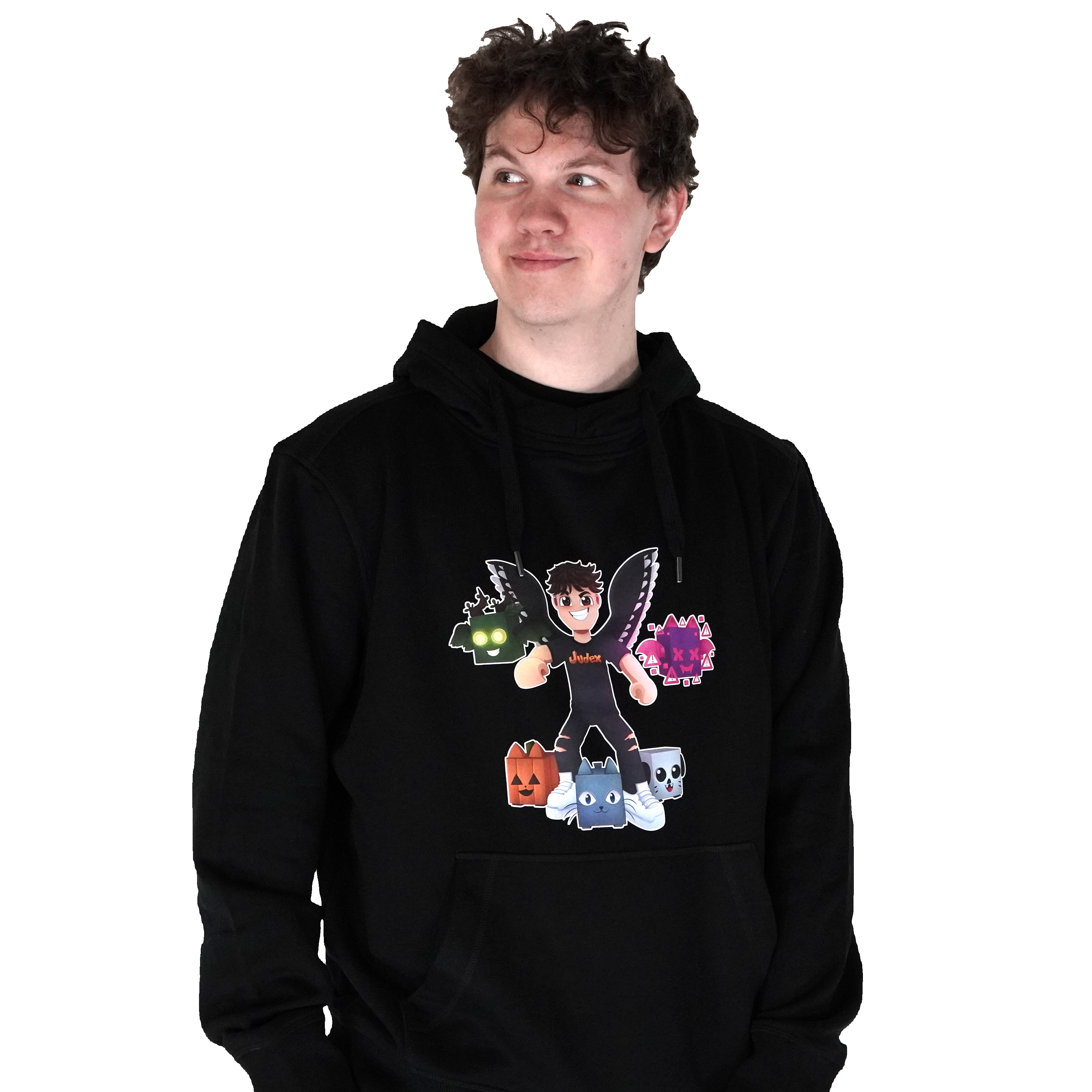 Judex Pet Simulator Hoodie Sort Geekd Dk