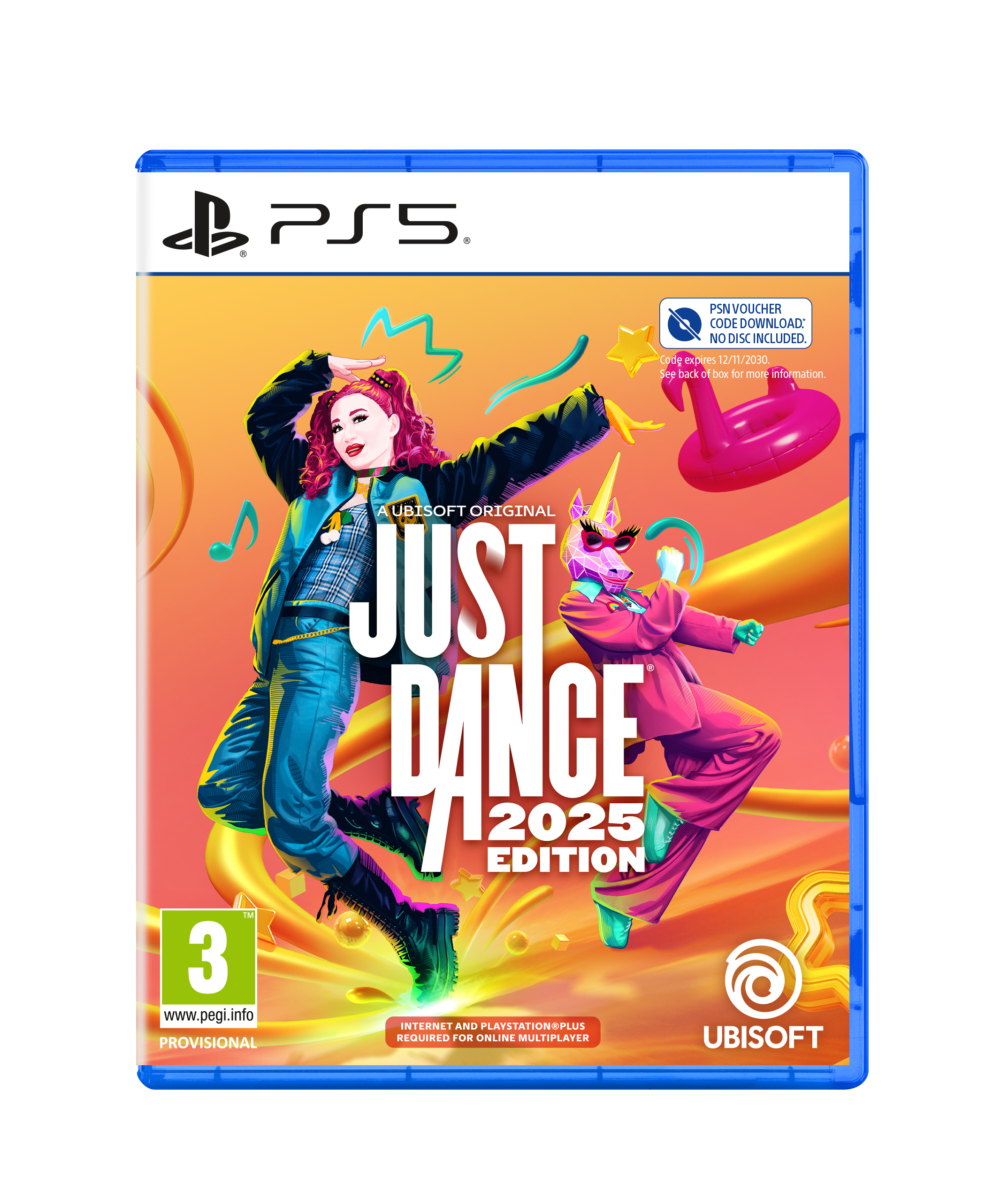 Just Dance 2025  Code In Box  Playstation   Ps5 Spil Geekd Dk