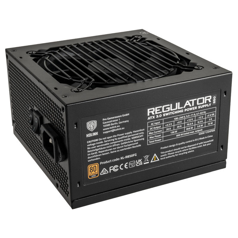 Kolink Kl-r850fg Psu  Gen5  Gold 850w  Atx      600w 12vhpwr