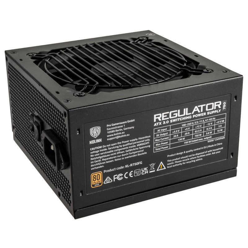 Kolink Kl-r750fg Psu  Gen5  Gold 750w  Atx      600w 12vhpwr
