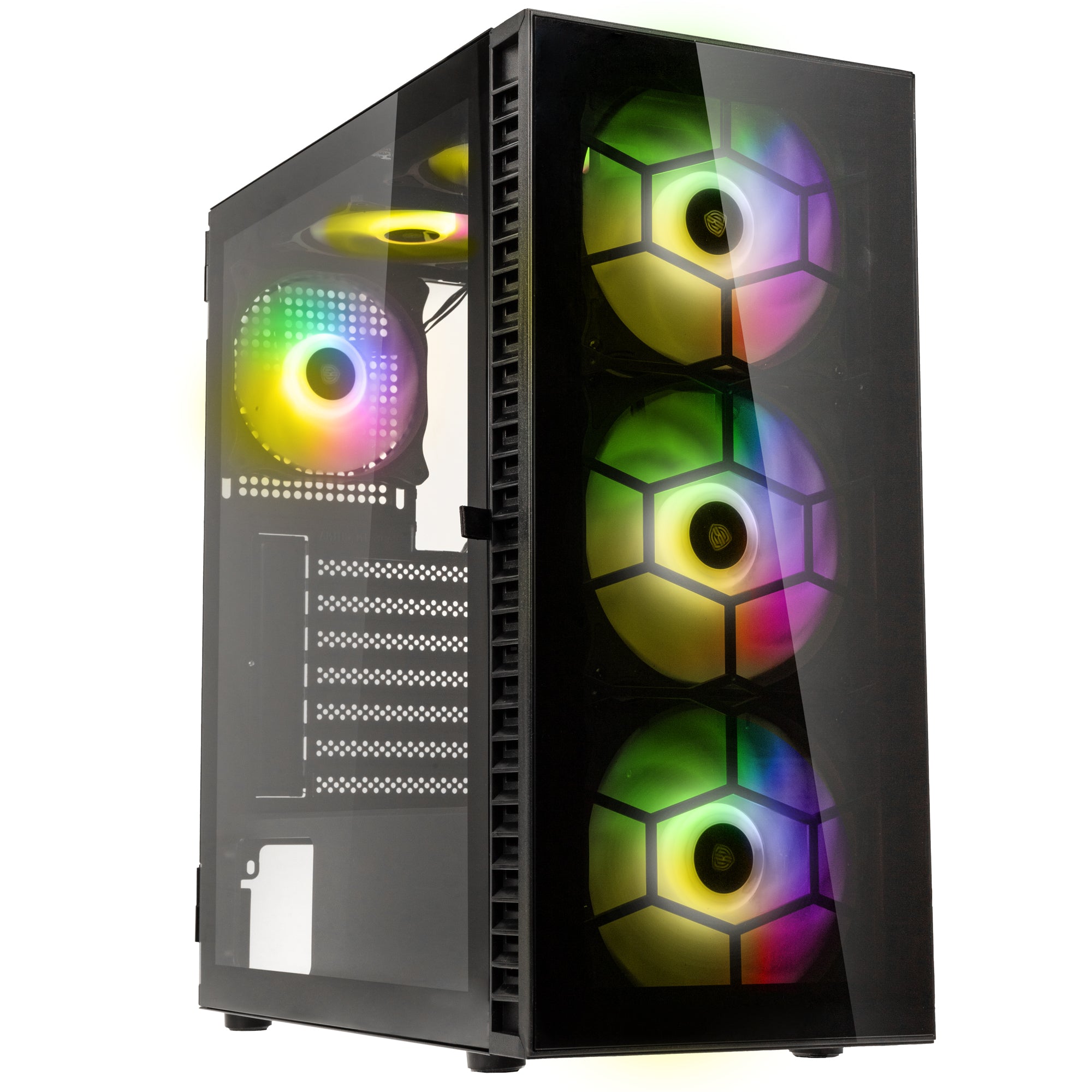 Kolink Observatory Hf Glass Argb Midi Tower Case Black Kabinet Geekd Dk