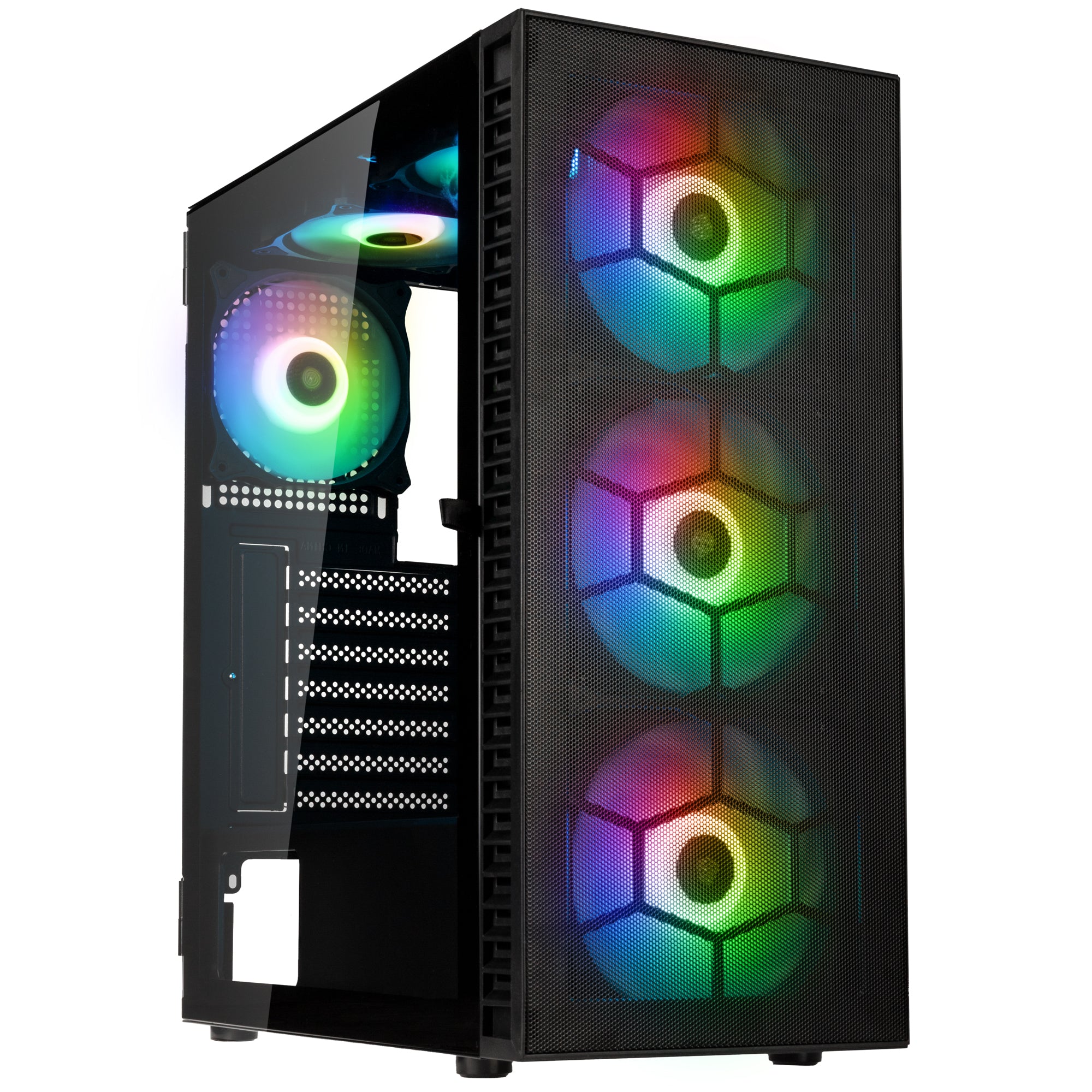 Kolink Observatory Hf Mesh Argb Midi Tower Case Black