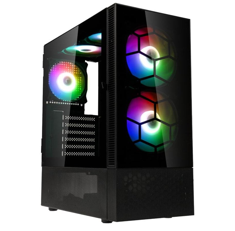 Kolink Observatory Mx Glass Argb Midi Tower Case Black