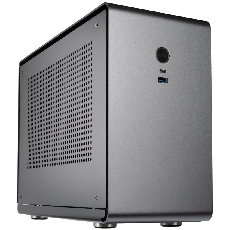 Kolink Rocket V2 Aluminium Mini-itx Case Titanium Grey