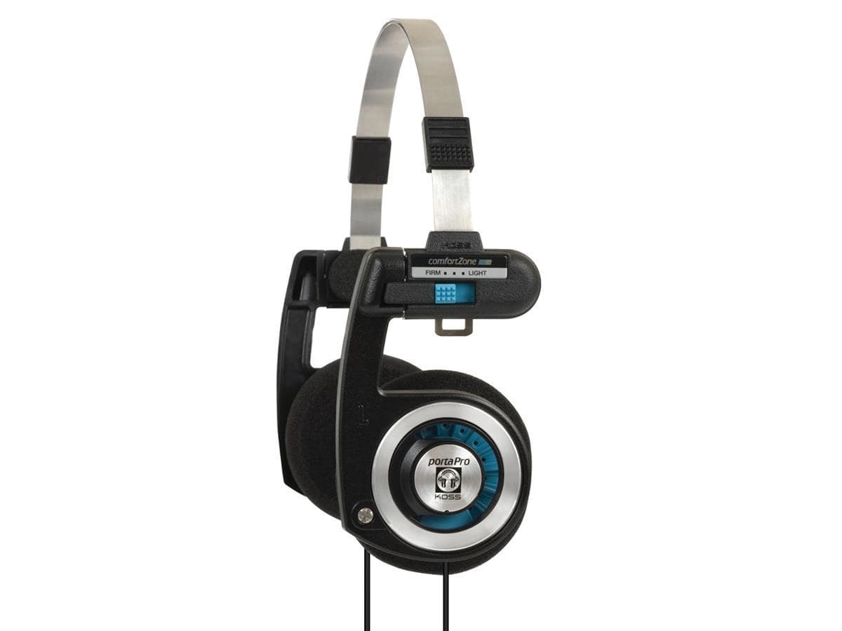 Koss Porta Pro Hovedtelefoner   Sort Sølv Headset Geekd Dk
