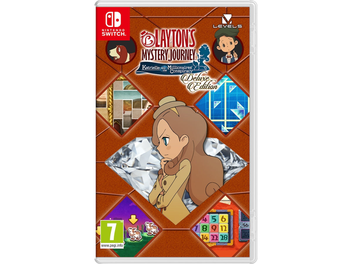 Layton Apos   Mystery Journey: Katrielle And The Millionairesâ  Co Nintendo Switch Spil Geekd Dk