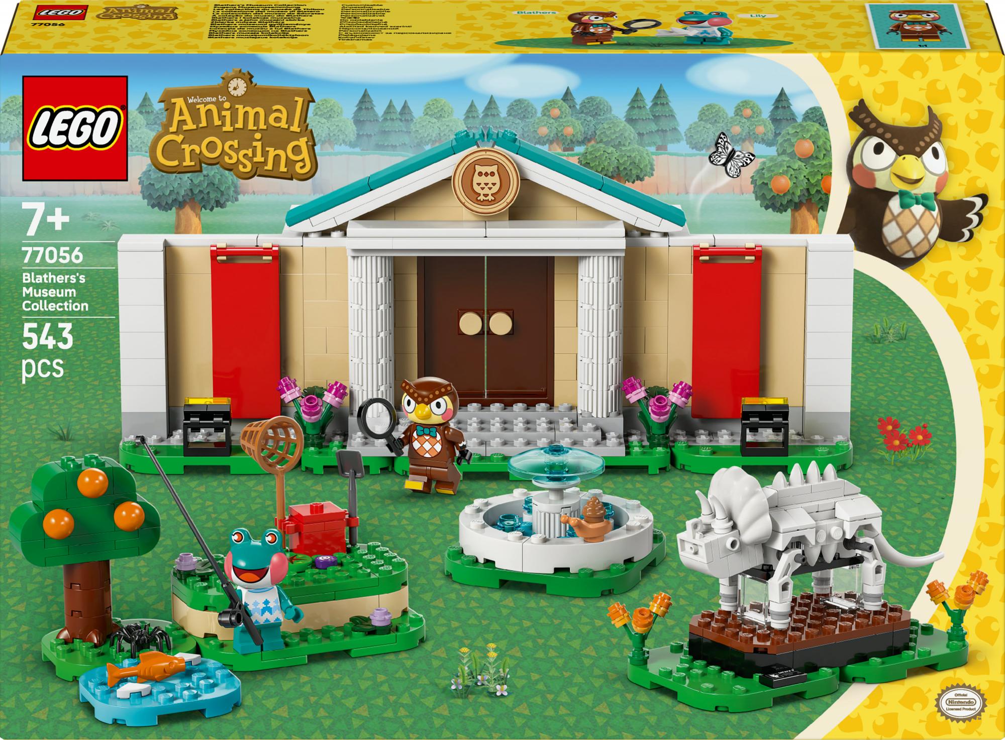Lego Animal Crossing   Blathersâ  Museumsamling Geekd Dk