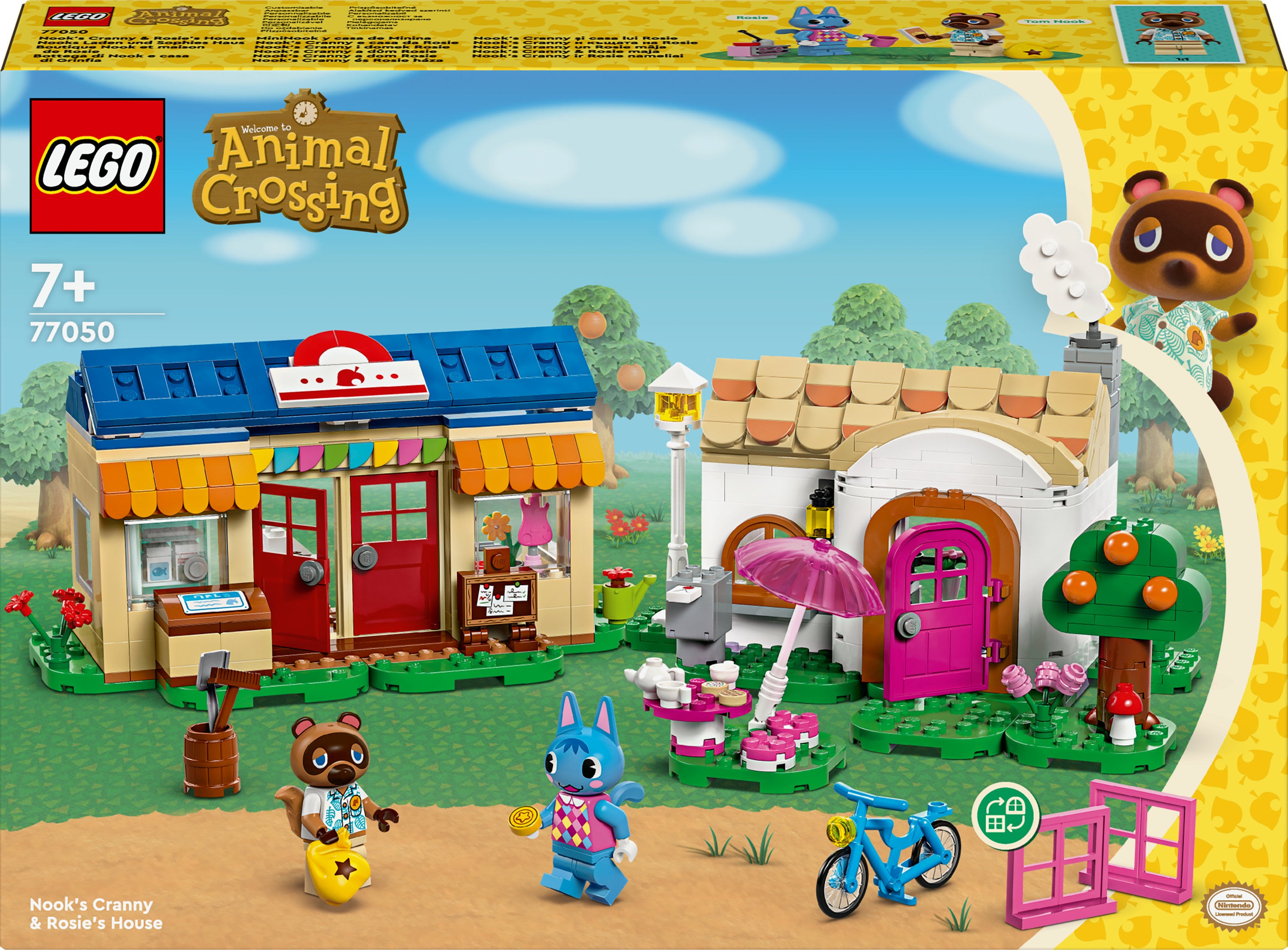 Lego Animal Crossing Nook   Cranny   Rosie   Hus  77050