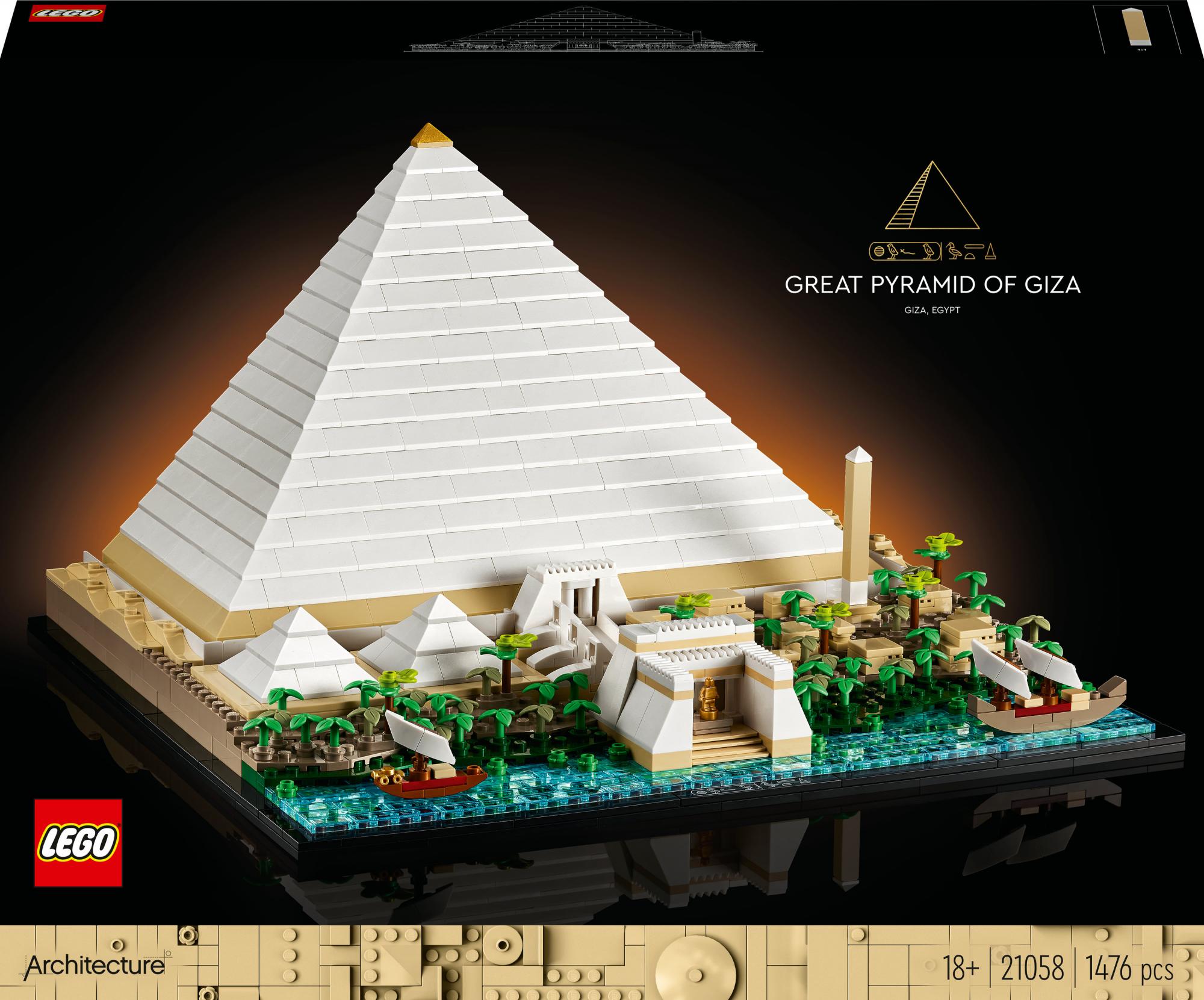 Lego Architecture: Den Store Pyraminde   Giza  21058
