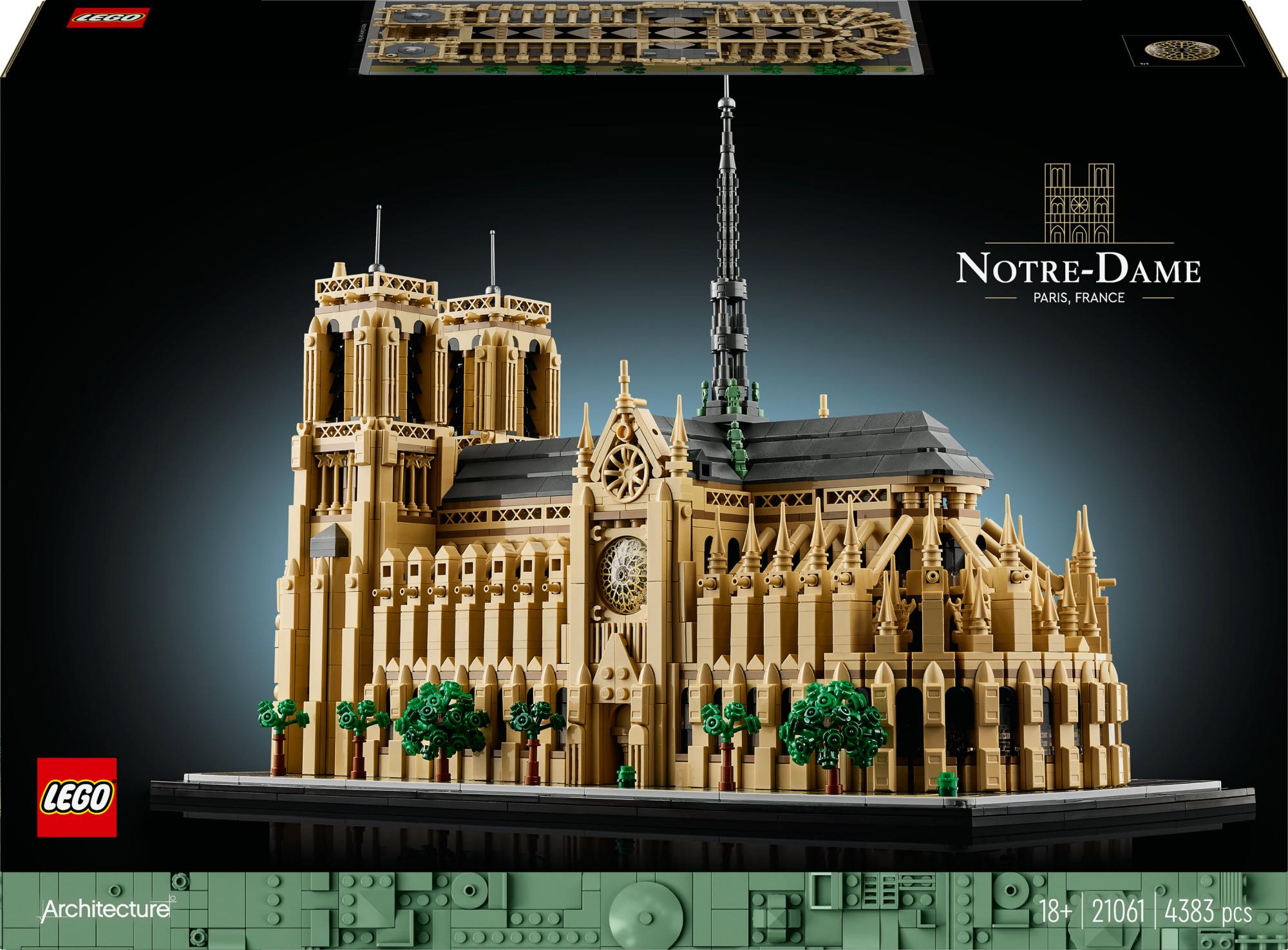 Lego Architecture: Notre-dame De Paris  21061  Geekd Dk