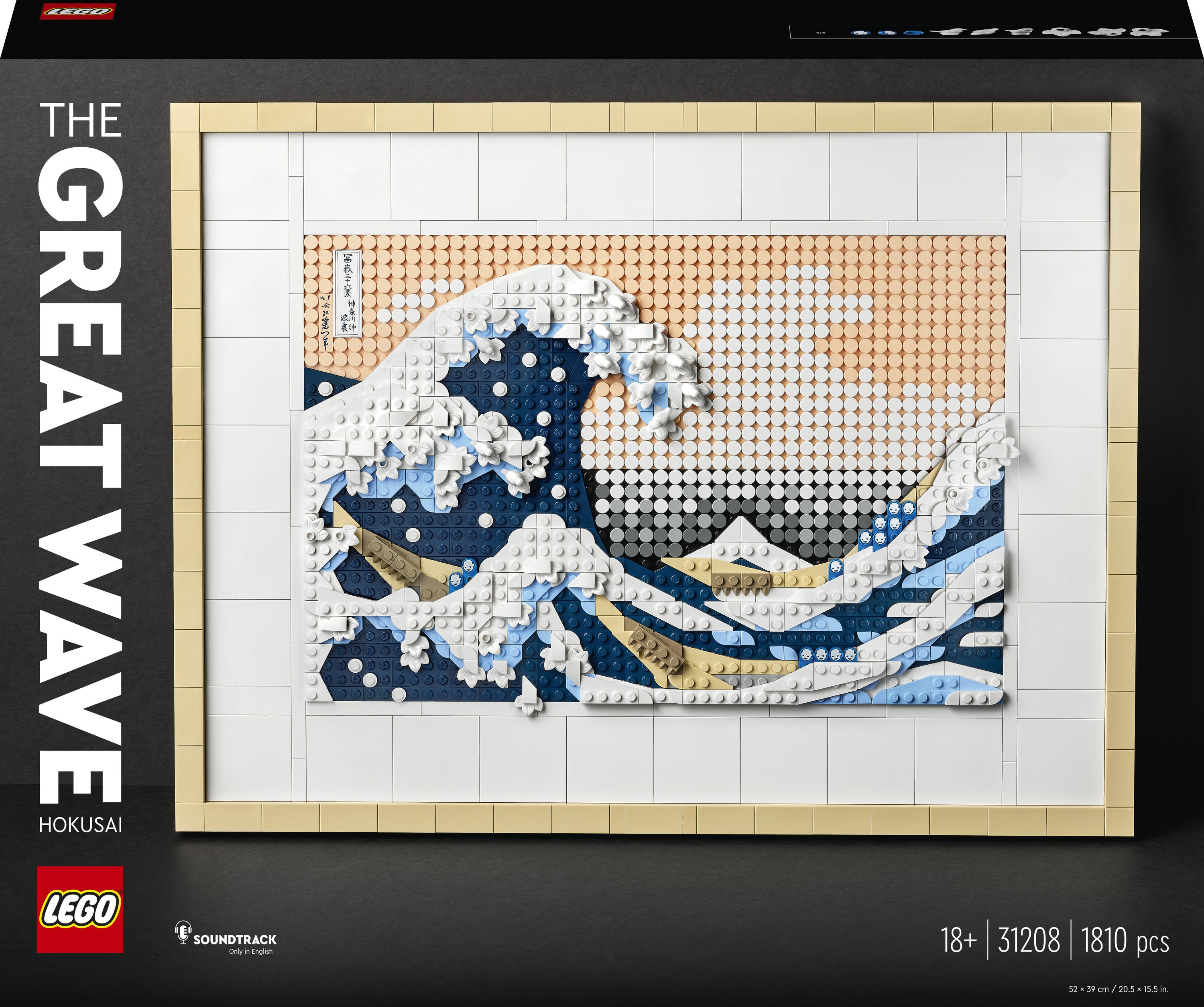 Lego Art Den Store Bølge Ved Kanagawa  31208  Geekd Dk