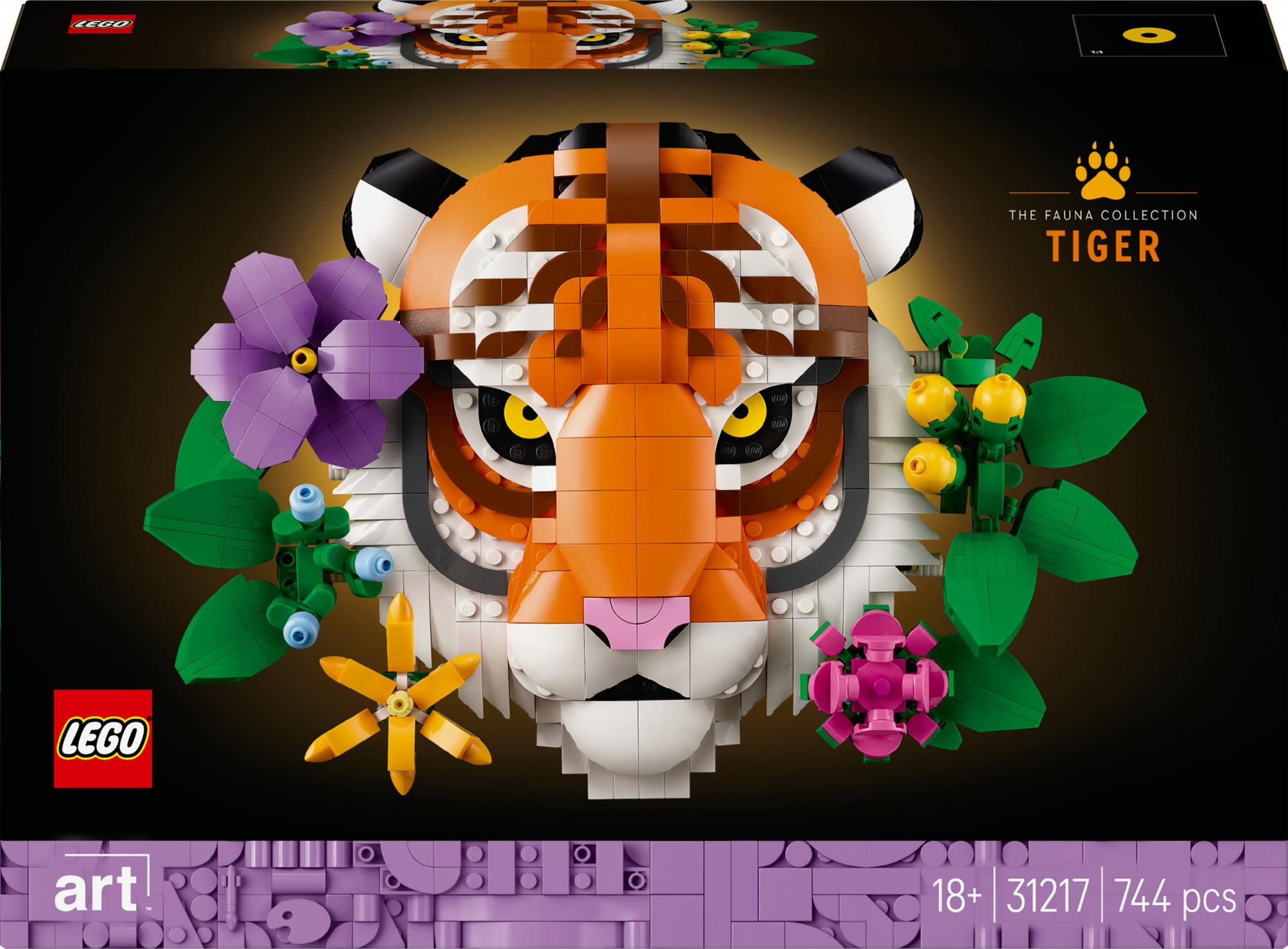 Lego 31217 Art Fauna Collection Tiger Geekd Dk