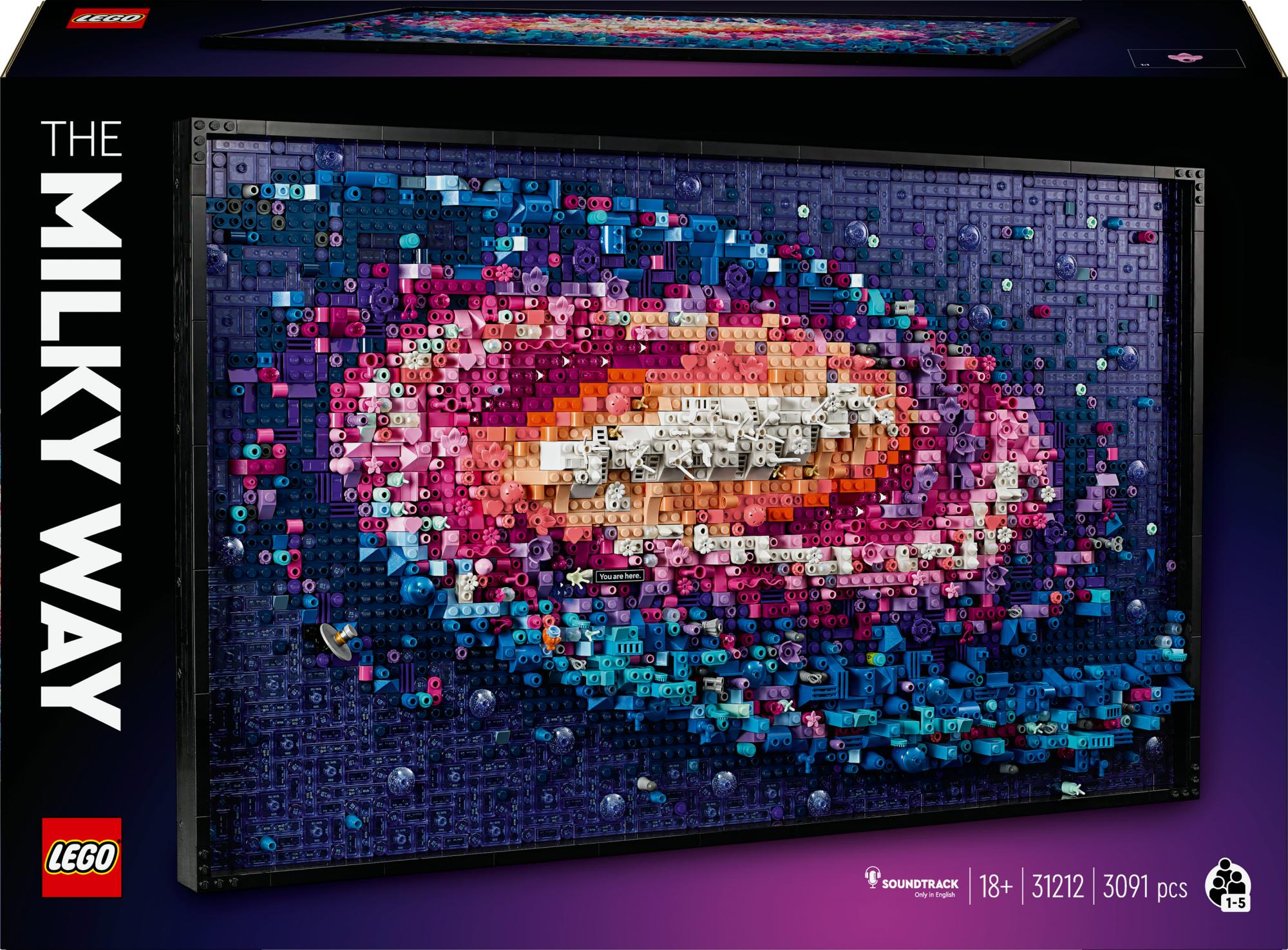 Lego Art: Mælkevejen  31212  Geekd Dk