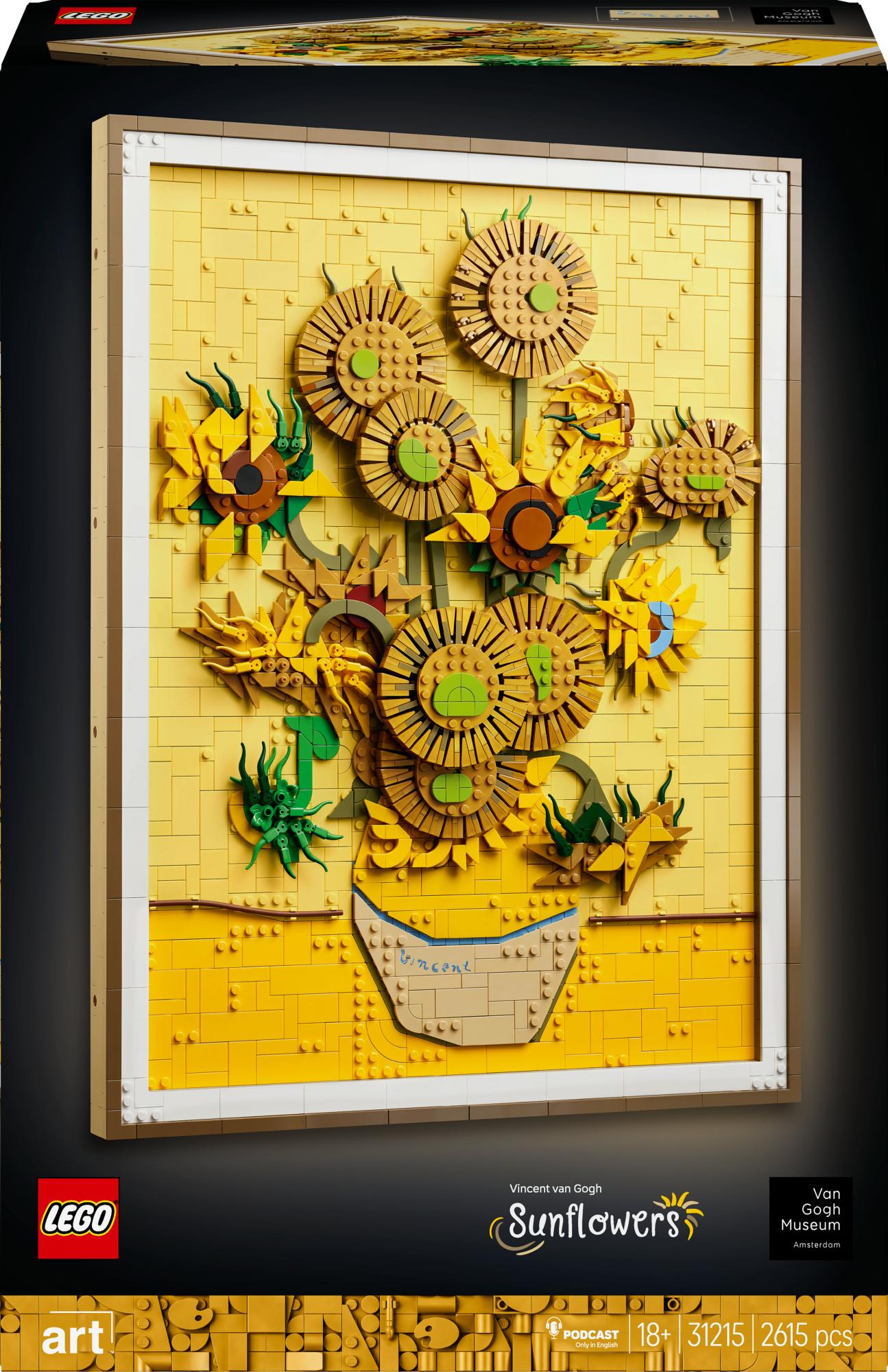 Lego 31215 Art Vincent Van Gogh Sunflowers