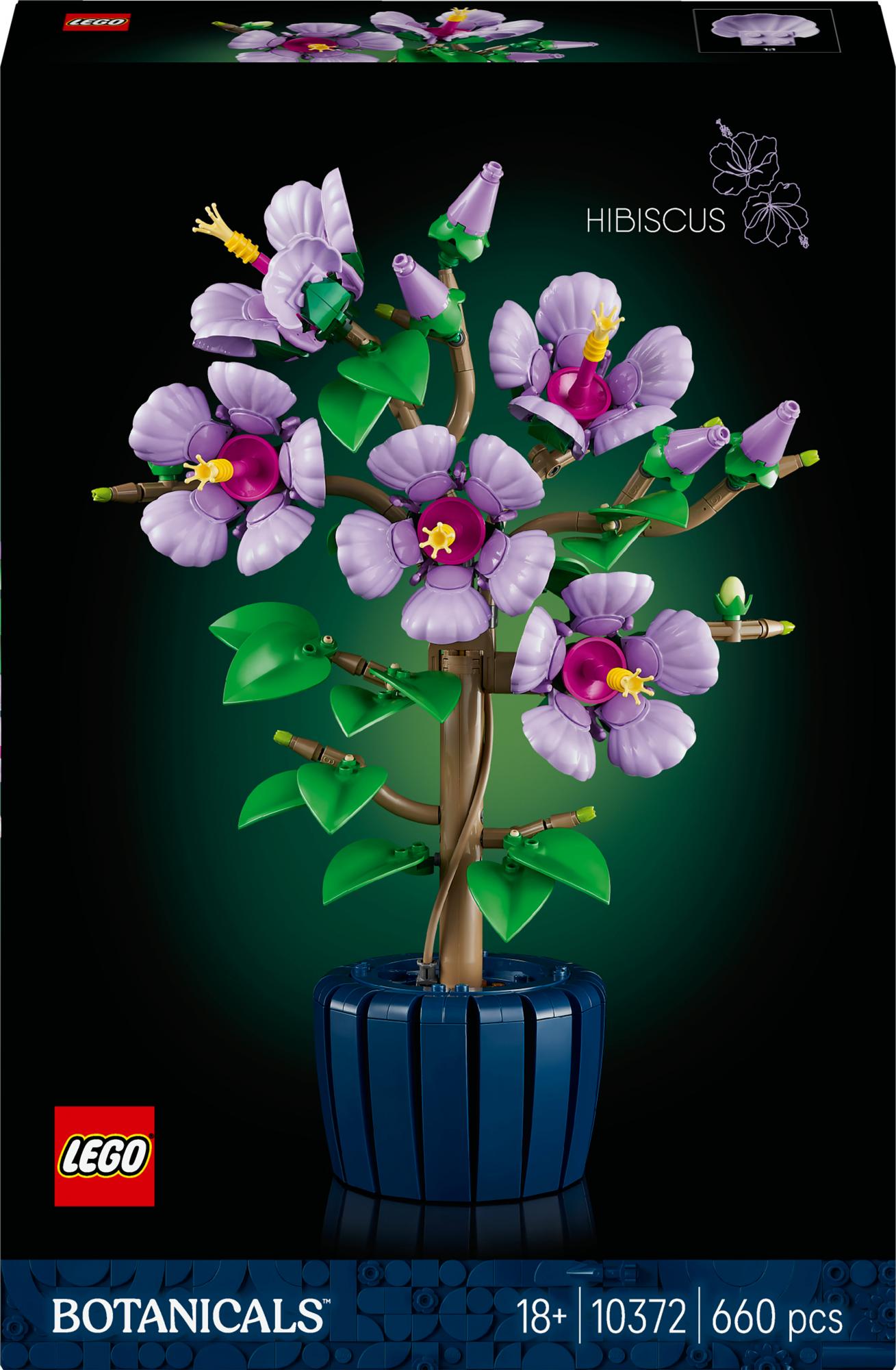 Lego Botanicals Hibiscus  10372  Geekd Dk