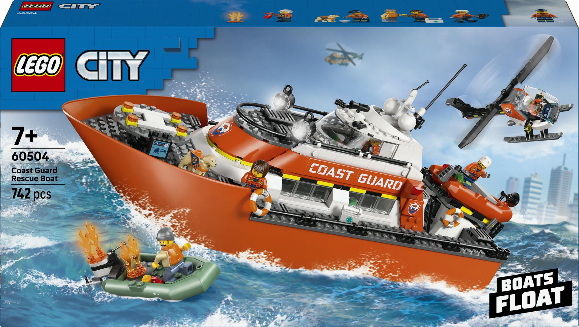 Lego City   Coast Guard Rescue Boat   Helicopter Geekd Dk