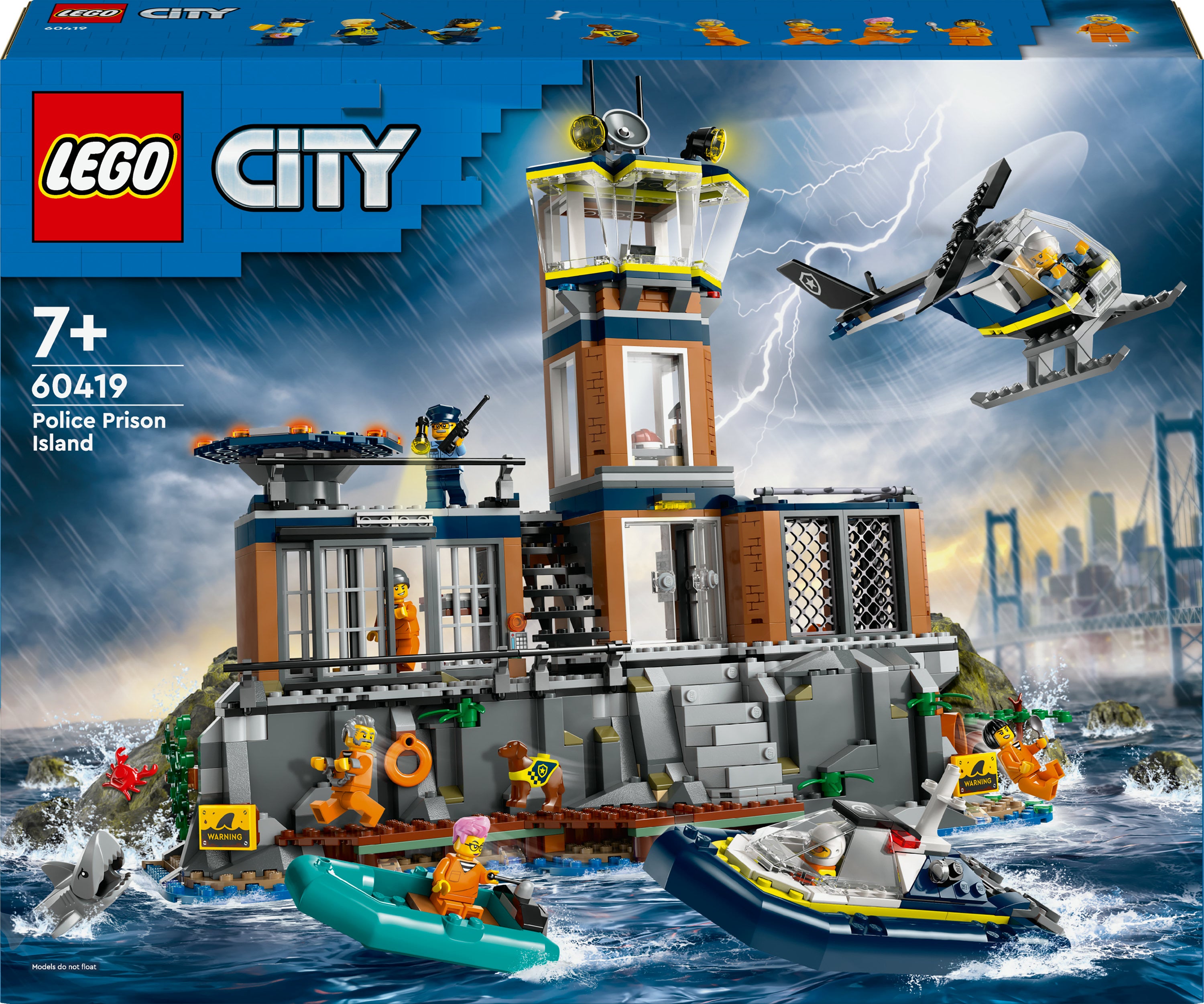 Lego 60419 City Fængsels   Politistation Geekd Dk