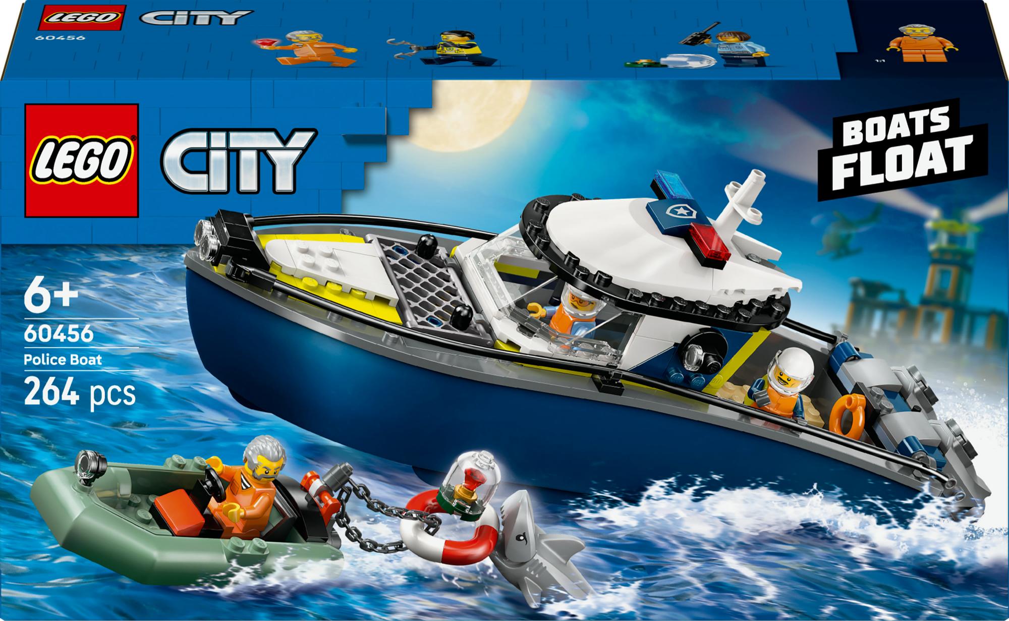 Legoâ  City Politibåd På Forbryderjagt Geekd Dk