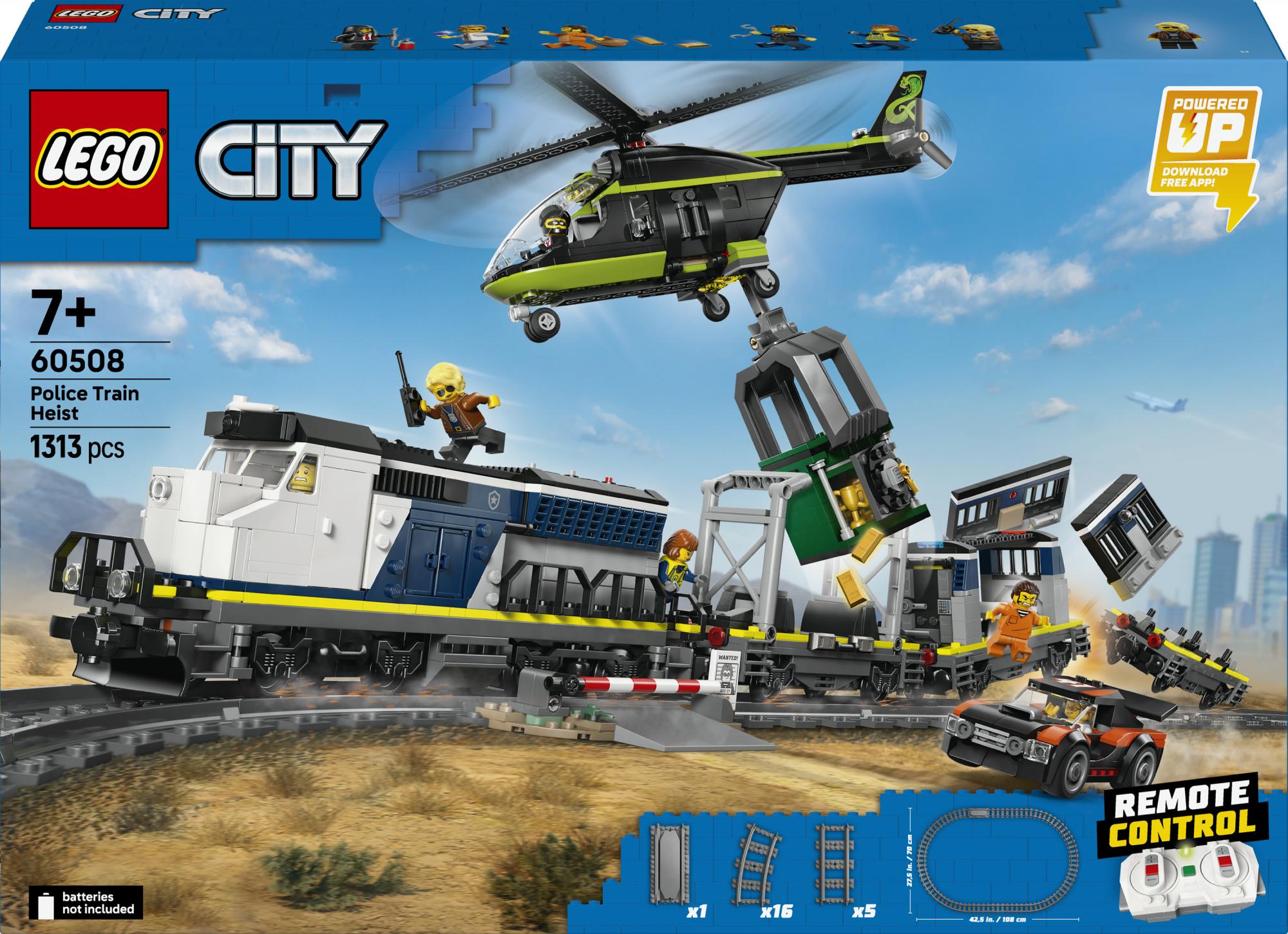 Lego 60508 City Police Train Raid Geekd Dk