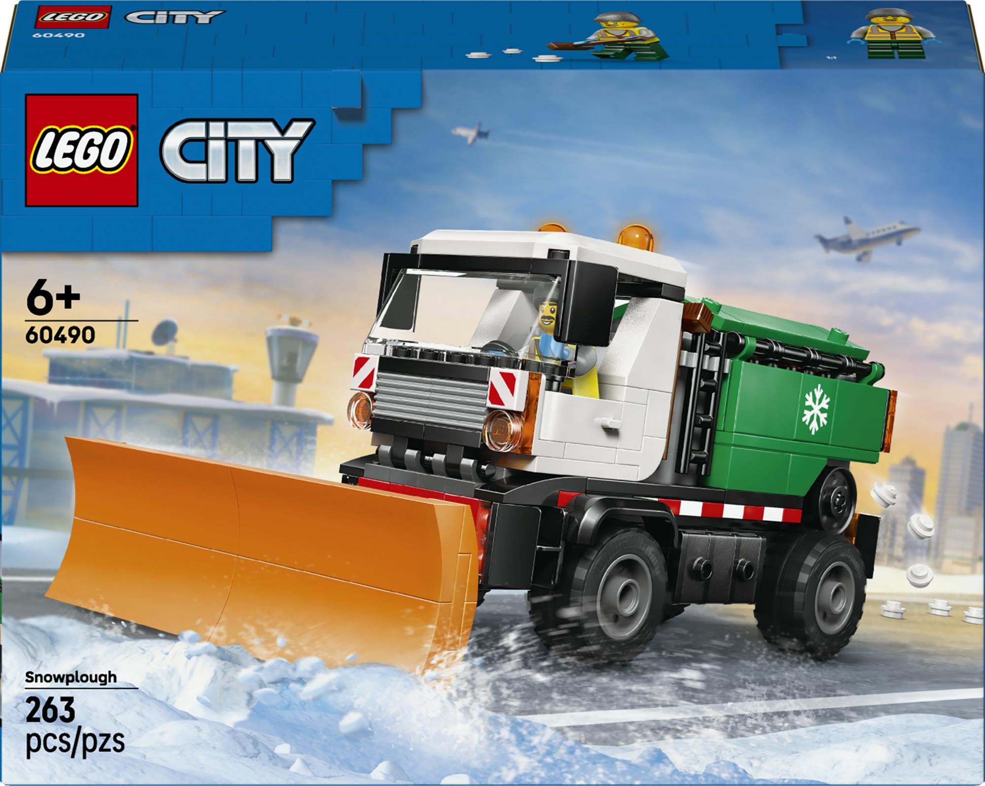 Lego City   Snowplough Geekd Dk