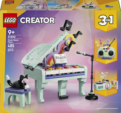 Lego Creator Musikpynt: Klaver Med Kat Geekd Dk