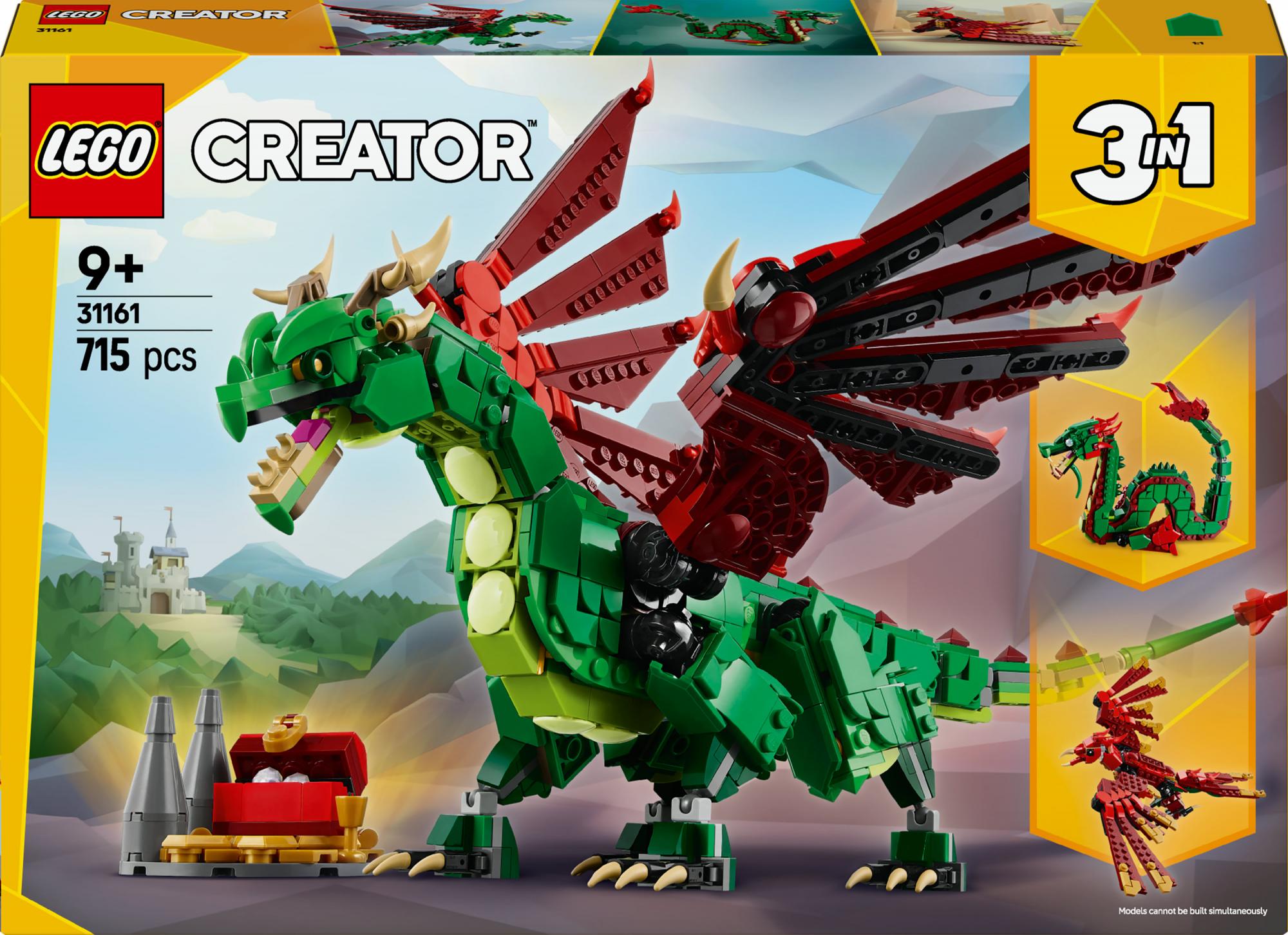 Lego 31161 Creator  -in-  Green Dragon Geekd Dk