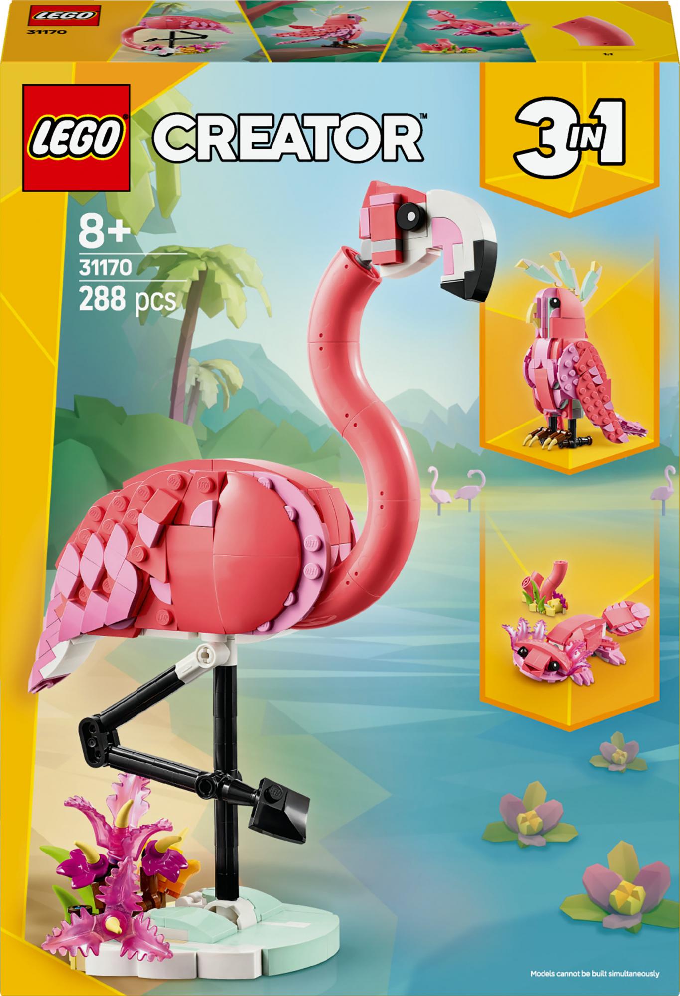 Lego 31170 Creator  -in-  Pink Flamingo Geekd Dk