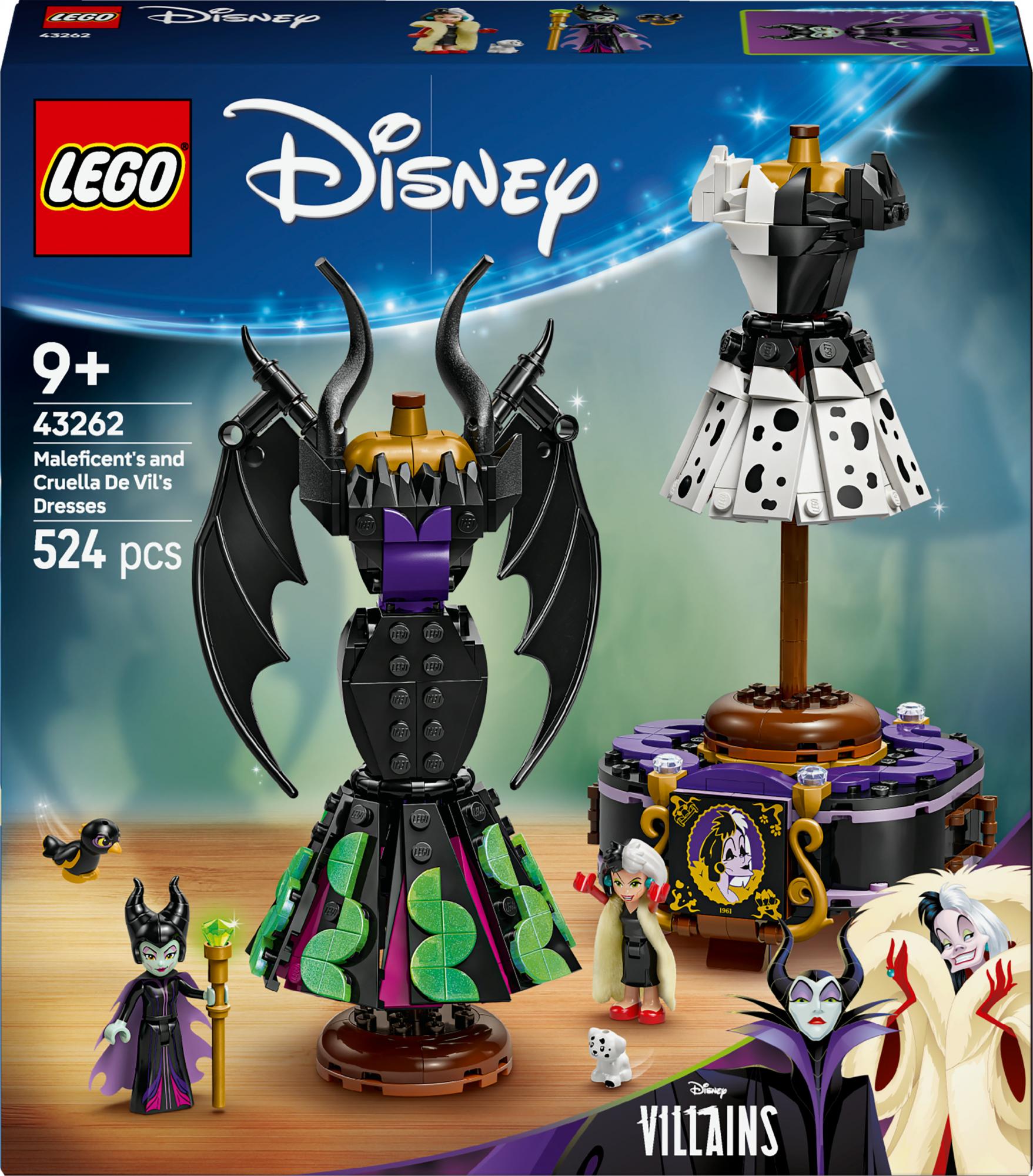 Lego 43262 Disney Classic The Clothes Of Maleficent   Cruella De Vil